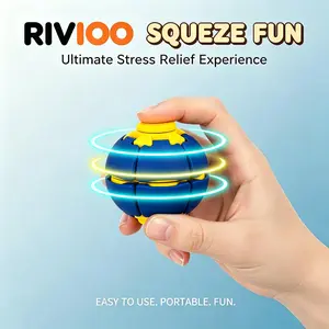 RIVIOO 3D printing pressing rotating gyro pressing rotating ball decompression ball fingertip gyro rotating decompression ball