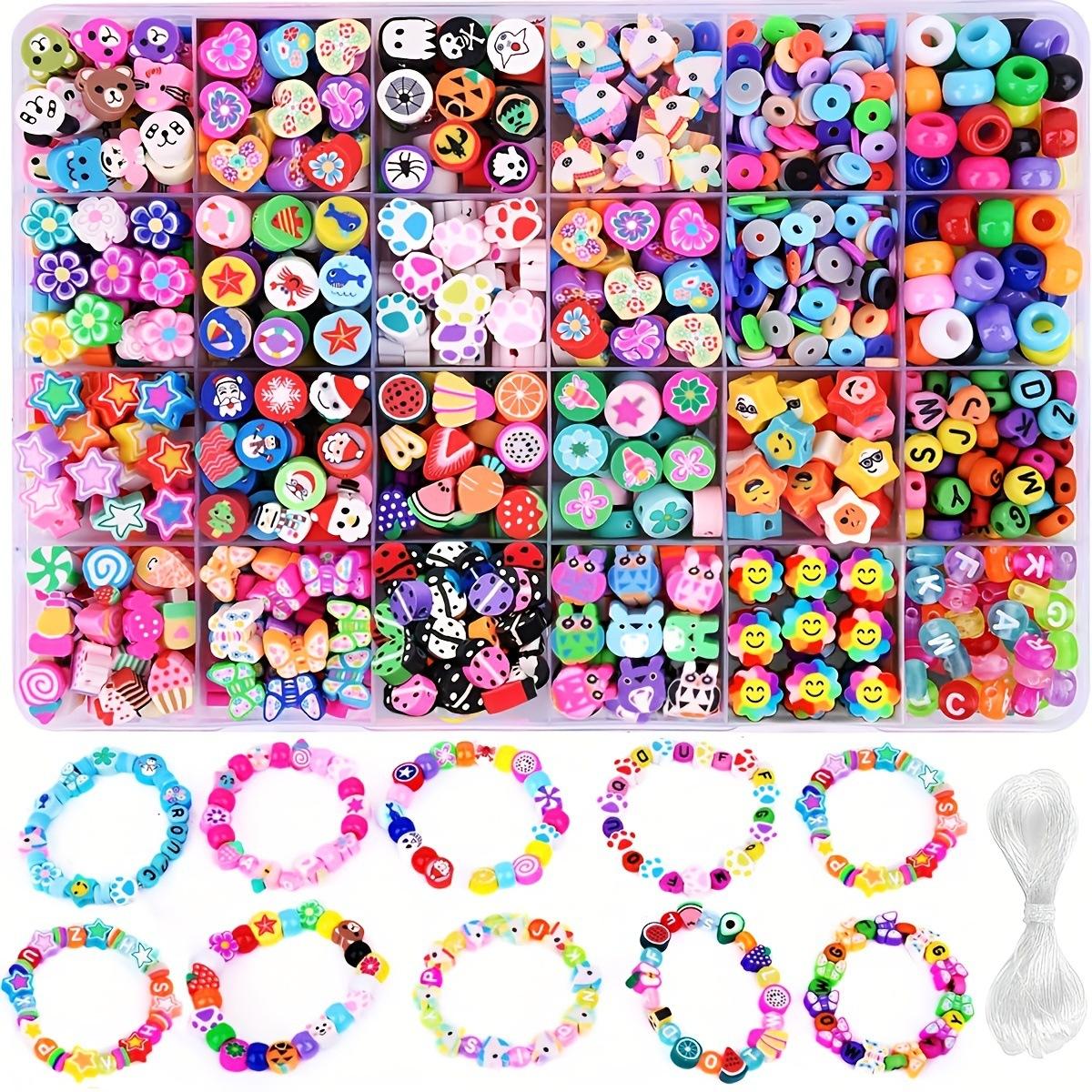 Interchangeable ceramic beads JX480 fruit polymer clay beads kit DIY loose beads