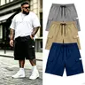 Men's 3-Pack Cargo Shorts - Plus Size Casual Quick-Dry Lightweight Loose-Fitting Athletic Cut, Above the Knee Knee Length, Multi-Pocket, Plain Style, Machine Wash Summer Everyday Wear (2XL)
