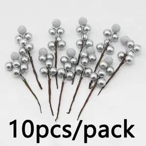 10pcs Festival atmosphere decoration simulation foam fruit string Diy decoration high-level accessories.