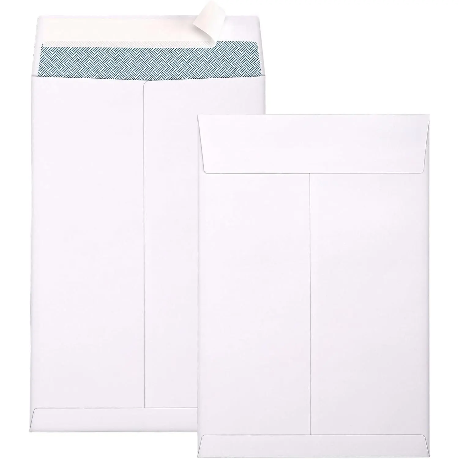 6x9 Security Self-Seal Catalog Envelopes, 250 Pack – Small White Envelopes for Mailing, Organizing & Storage, Home or Office(Gift)