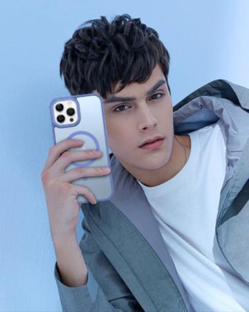 Magnetic for Samsung Galaxy S24 Plus Case [Compatible with Magsafe] Translucent Matte Slim Thin Shockproof Anti-Yellow Women Men Protective Phone Cases Cover for Samsung S24 Plus 6.7", Black