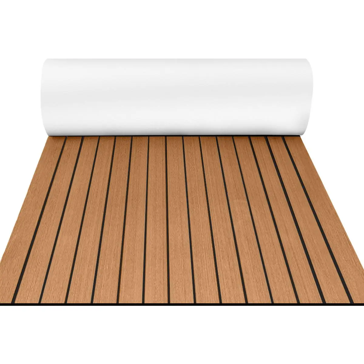 Light Brown With Black Seam Lines