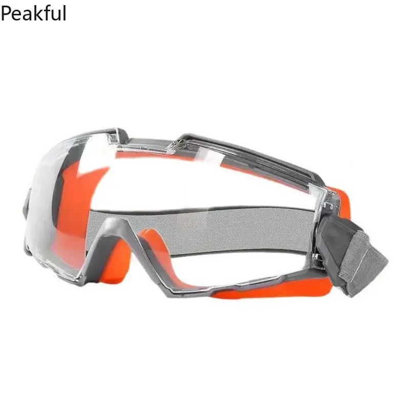 Heavy Duty Safety Goggles Wide Vision Scratch Resistant Protective Eye Wear Face Shield for DIY Projects Grinding Painting