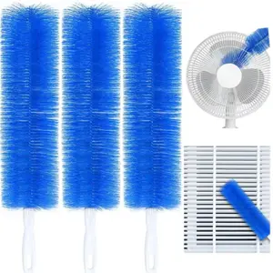 Father's Day Gift, Buy 2 Get 1 Free Fan Cleaning Brush, Dusting Brush, Reusable, Washable, Flexible Microfiber Head, Bendable Cleaning Duster, 3 Pieces
