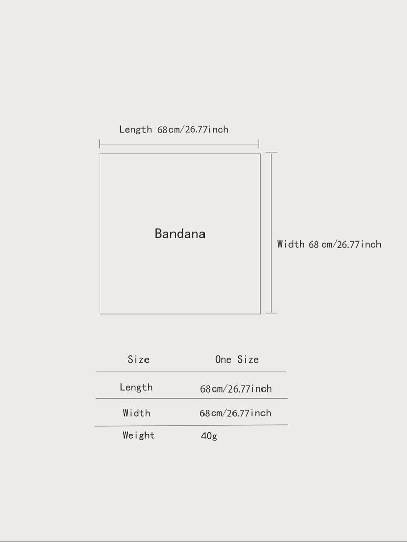 Women's Leaf Print Square Scarf, Fashionable Soft Comfortable Shawl for Daily Wear, Casual Versatile Scarf for Women & Girls, Blanket Scarf