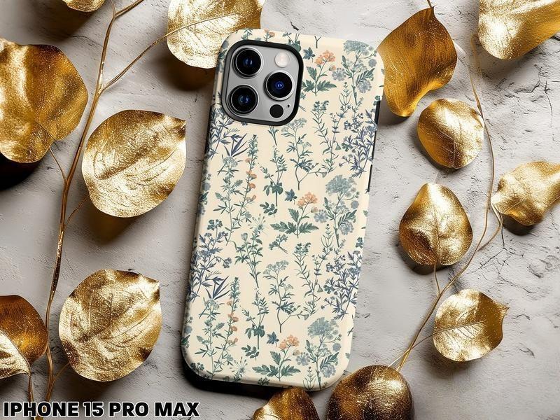 Vintage Botanical - IPhone Case|   Floral|   Cover Suitable for IPhone17 16 15 14 13 12 SE Max Pro