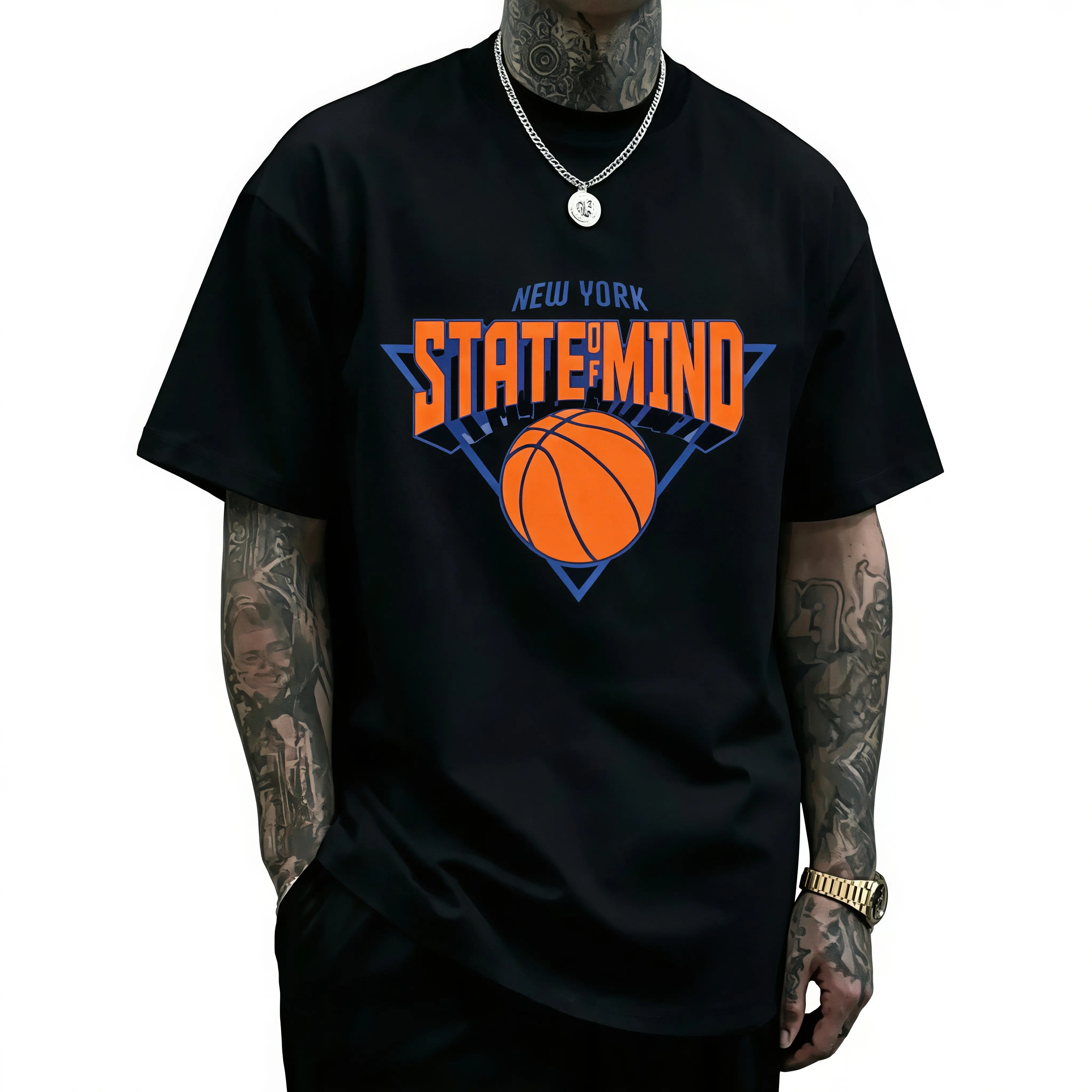 [Basketball Tee][Viral Shirt]New York State of Mind Basketball Graphic T-Shirt Unisex  Casual Short Sleeve Crewneck Streetwear Tee For Basketball Fans & Streetwear Lovers & Trend Seekers Camiseta Verano, streetwear, shop deals, summer outfit