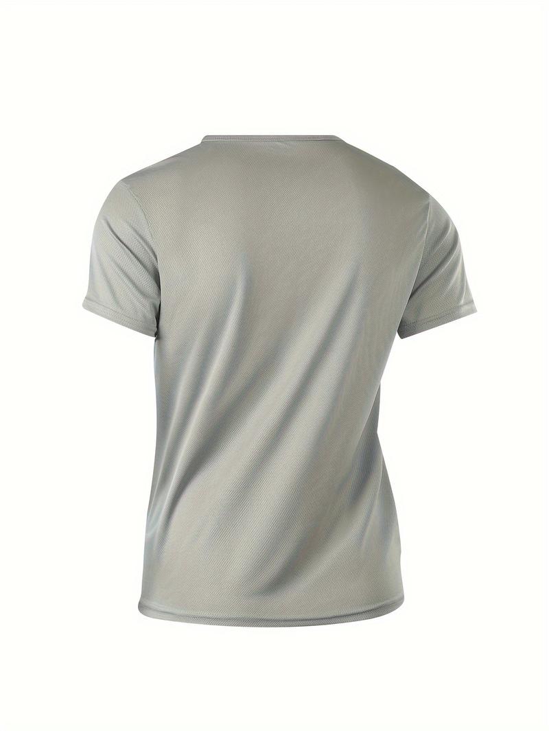 9-Pack Men's Premium Solid Color Crew Neck T-Shirts Breathable,Quick-Drying, Moisture-Wicking,SlightlyStretchy,Comfortable Workouts, RunningGymand Casual Wear, Available:,Gray, Blu Oliv Menswear Athletic Style Athletic Fitness Top