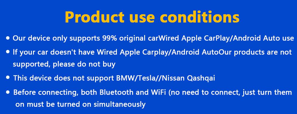 New Super Mini Carplay AI Box Wired to Wireless CarPlay&Android Auto 2in1 Box 5GHz WiFi5 for 99% Original Wired CarPlay/Auto Car