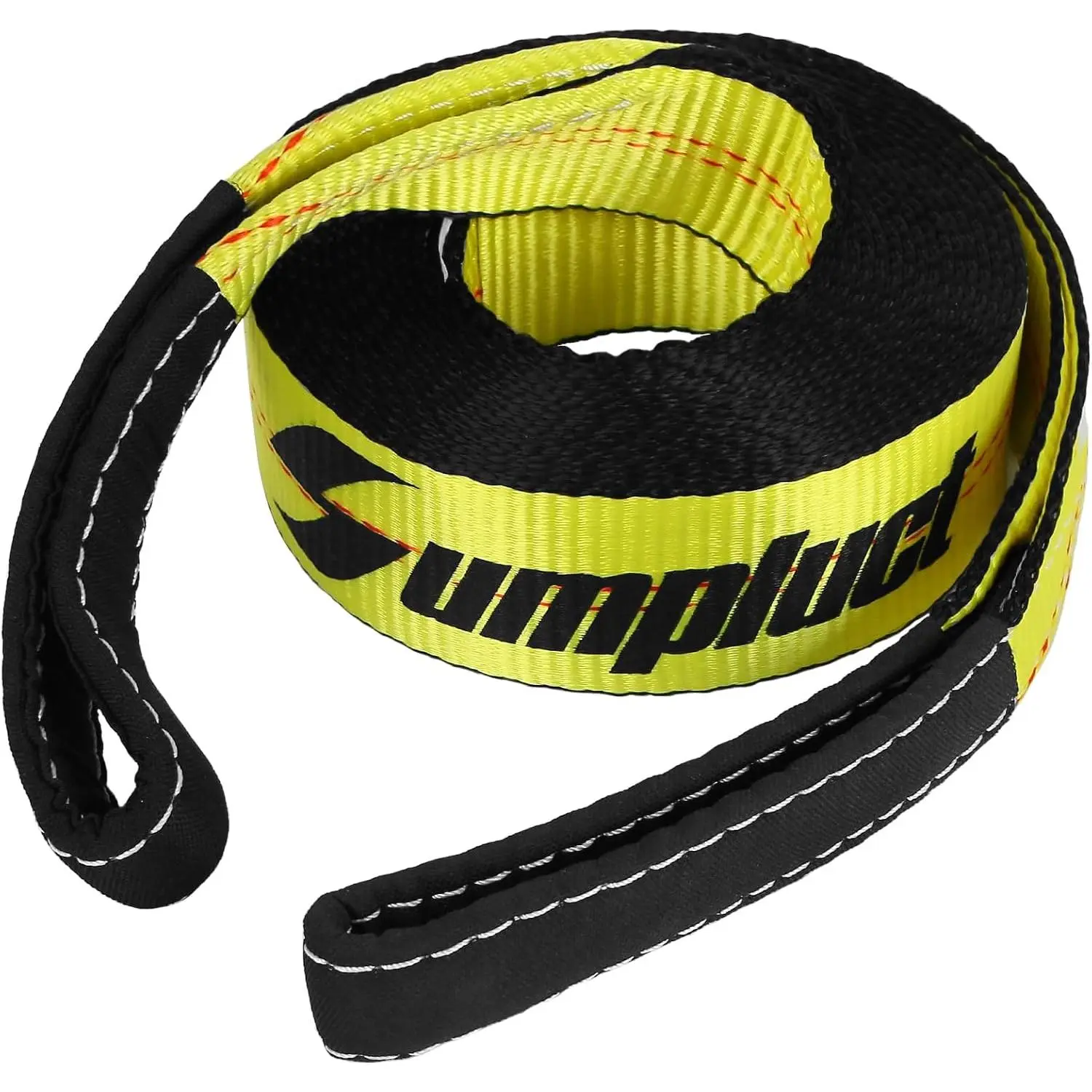 Tow Strap Heavy Duty 2" x 20 Ft, 20000lbs Break Strength Tree Saver Straps