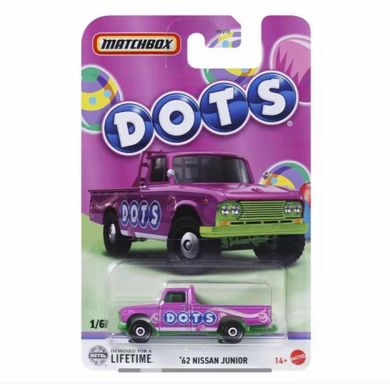 Genuine In Stock Matchbox Hvv75 Candy Series Nissan Volkswagen Camaro Die Cast Model Toy Car Collection Surprise Toys Model Car