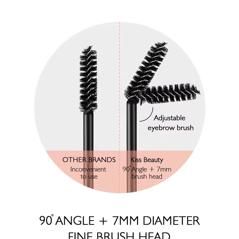 Lightweight Clear Brow Sealer, Long-Lasting & Smudge-Proof, Creates Natural 3D Eyebrows, Colorless Setting Gel, Defined & Separated Hairs, Affordable for Students & Beginners, Must-Have for Perfect Brow Makeup