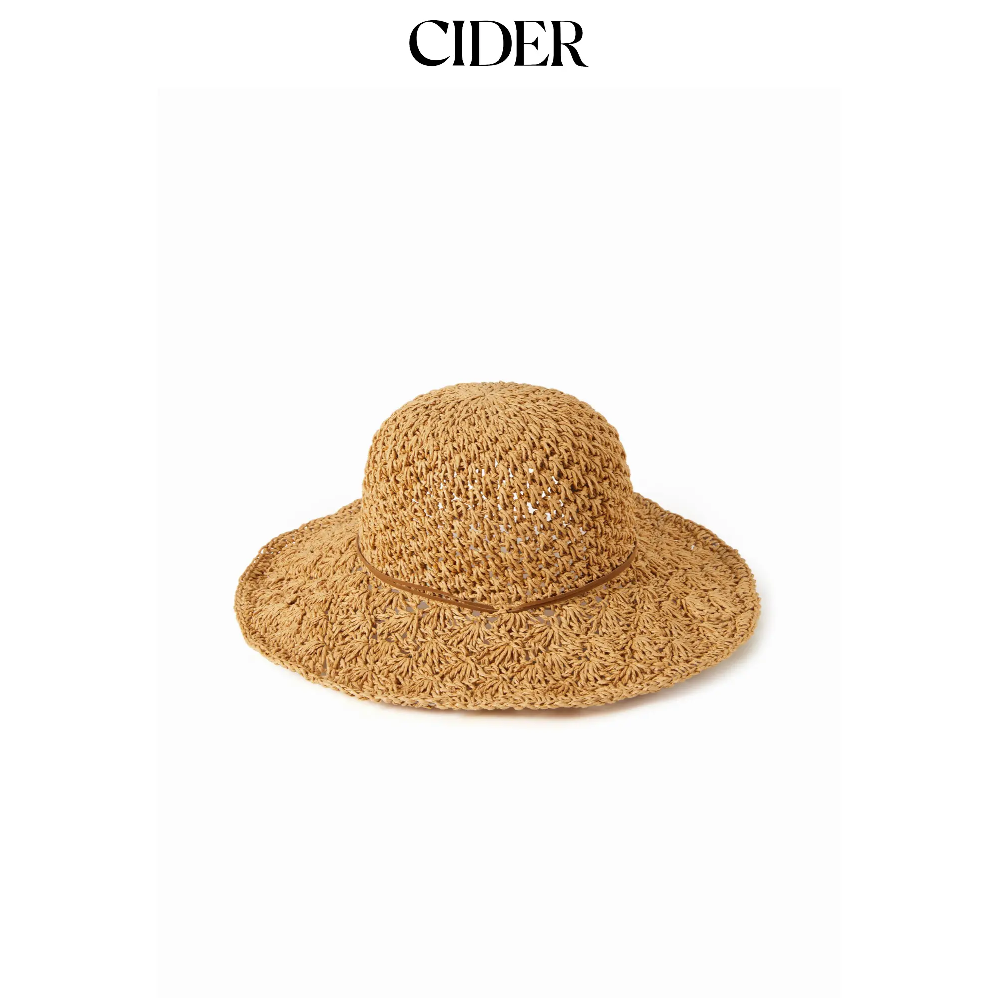 Cider BOWKNOT STRAW HAT