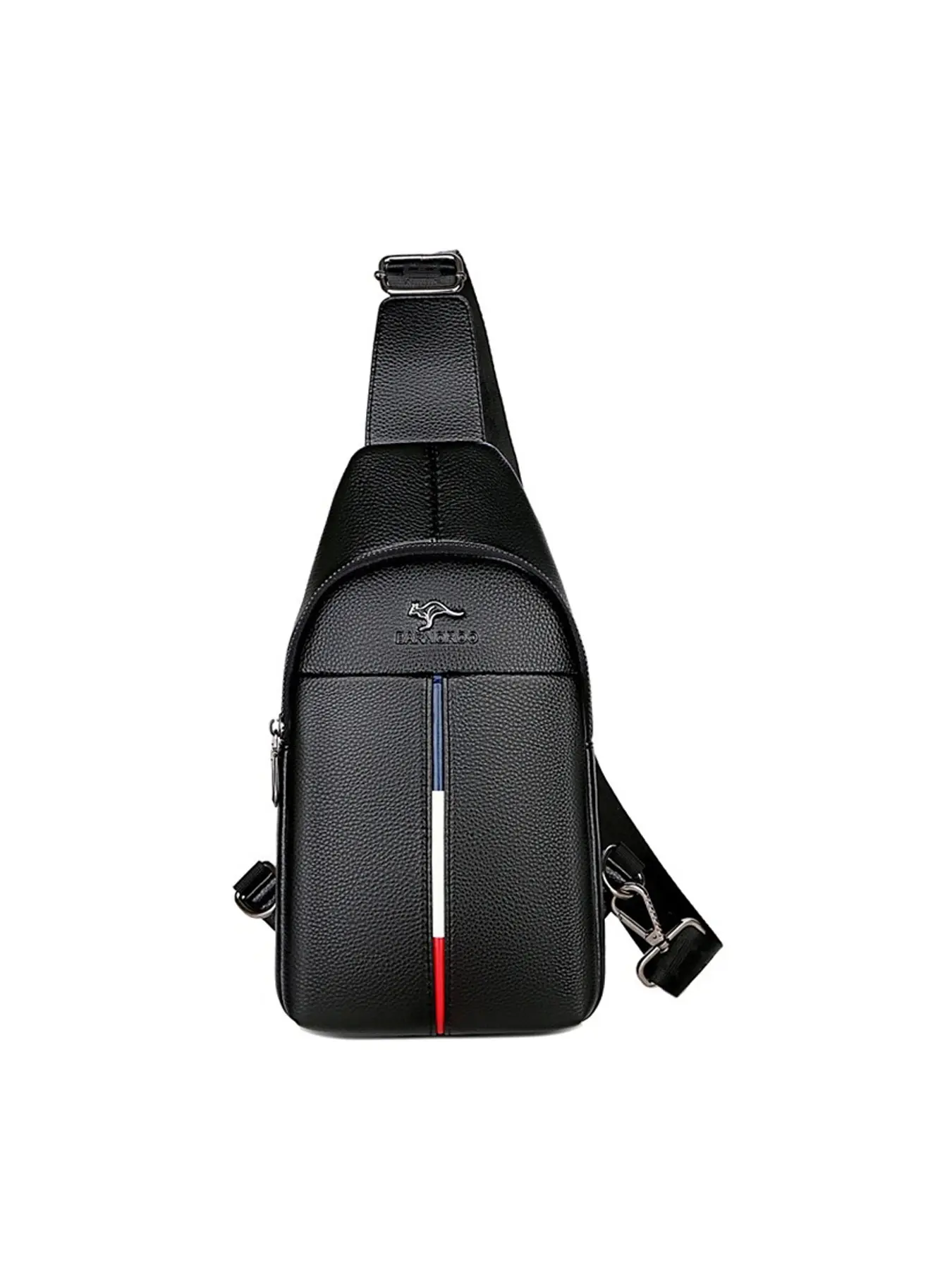 Men's Chest Bag, Crossbody Backpack, Small Shoulder Bag, Casual Belt Bag, Bum Bag, Crossbody Belt Bags, Casual Business Style, Front Pocket Design, Perfect for Daily Use