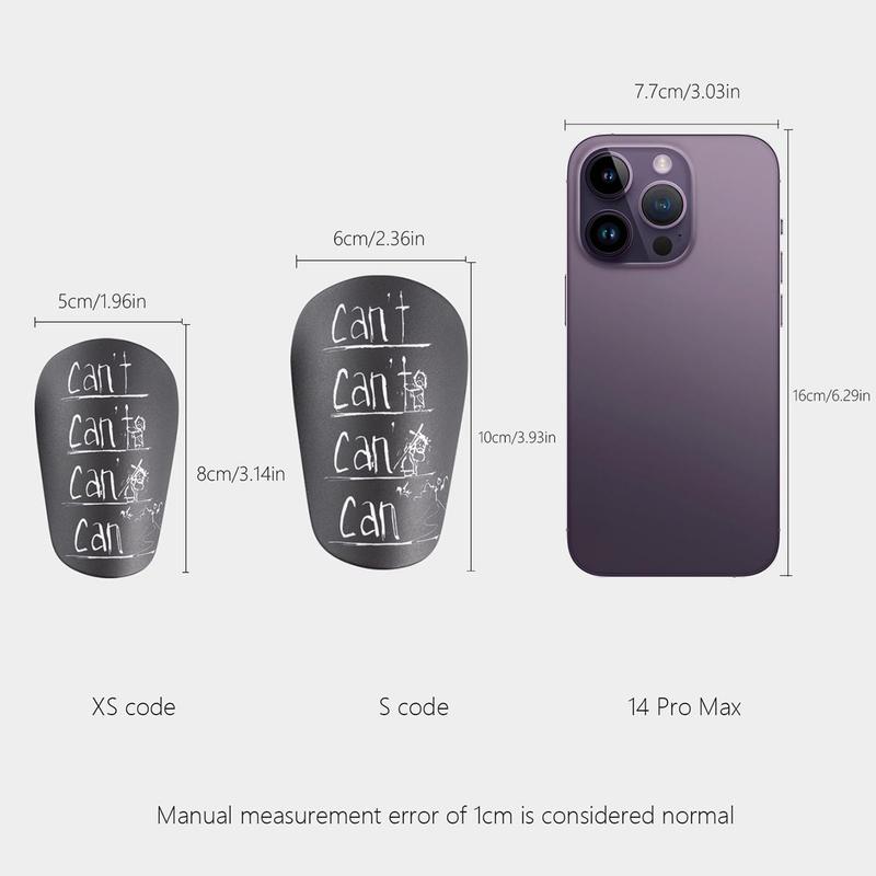 Mini Football Shin Guard, 1 Pair Thickened Football Leg Protector, Football Shin Guard for Adults, Sports Equipment for Football, Sports Ball, Football Accessories