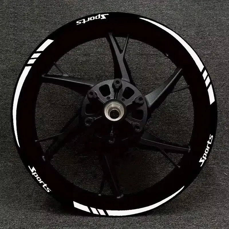 12-Piece Motorcycle Wheel Rim Stickers, Decorative Rim Decals, Motorcycle Accessories 12-Piece Motorcycle Wheel Rim Stickers, Decorative Rim Decals, Motorcycle Accessories