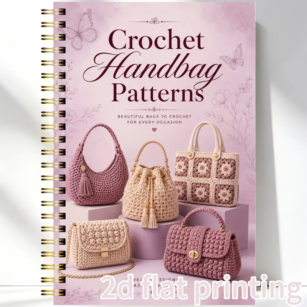 Beginner's Crochet Bag Journal: Step-by-Step Crochet Handbag Pattern, Specially Designed for Novices and Makers Who Want to Create Exquisite Handmade Bags. An Ideal Gift for Crochet Enthusiasts. Beginner's Crochet Series