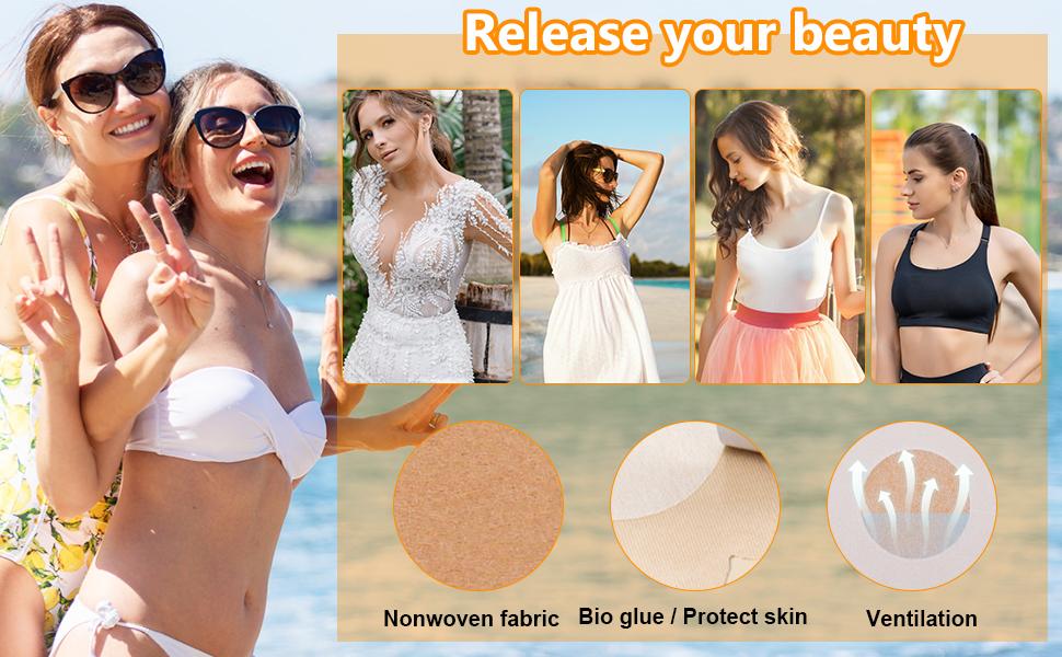 Nipple Cover Pasties Pads Breast Petals Stickers Tape Pasty Nipless Lift Stickiness Sticky Lingerie Wedding Dress