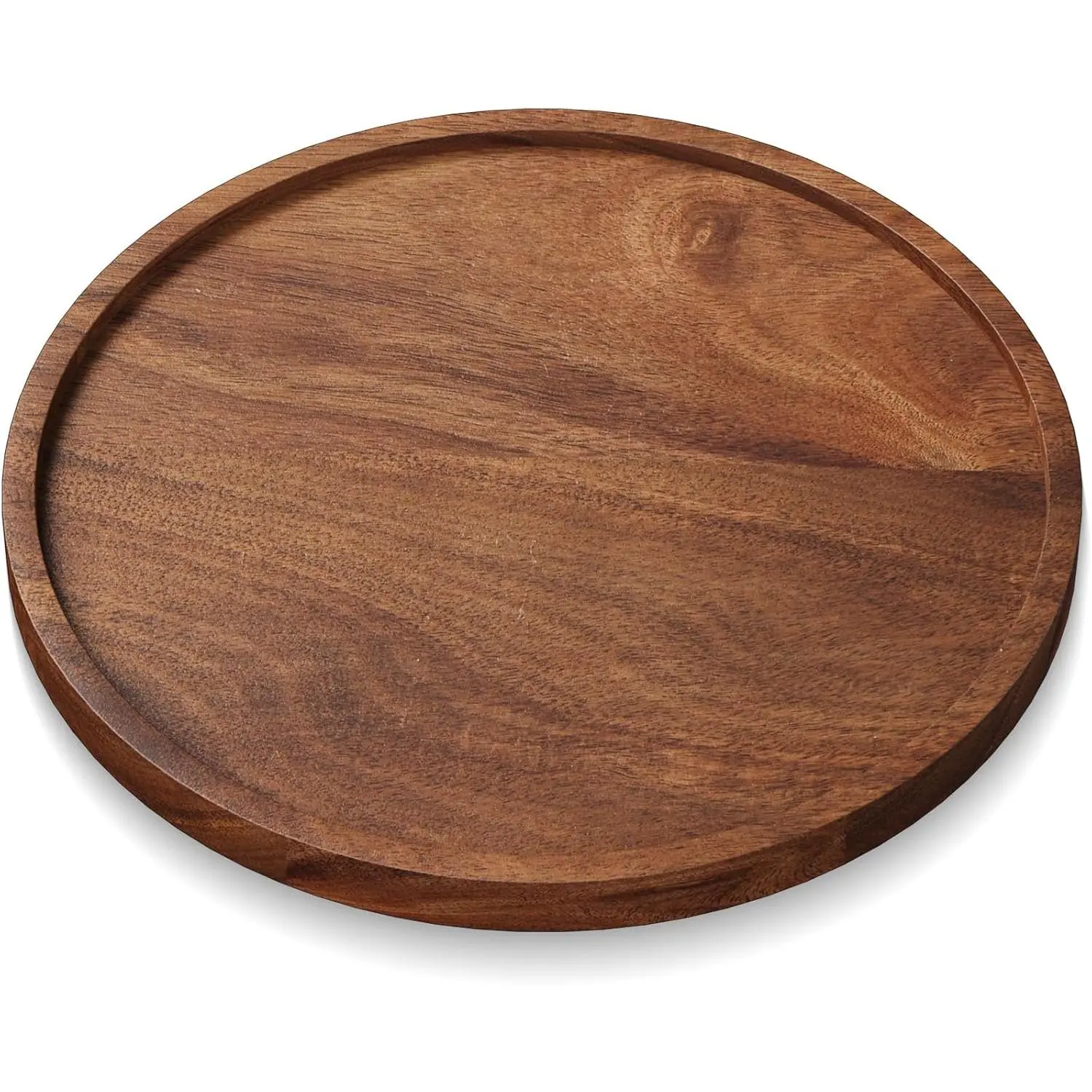 Acacia  Serving Tray,8.7 Inch Decorative Trays, Decor | Coffee Table Tray,Living Room Decor,Bar Serving Platter,Party Tray,Charcuterie Board,Cheese Platter, Decorative  Tray