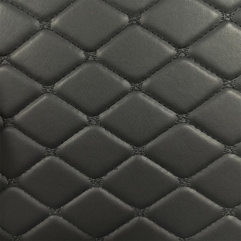 Universal Car Front & Rear Floor Mat for Summer Gift, Rhombus Pattern Design Waterproof & Dust-proof Car Floor Mat, Anti-slip Car Carpet, Car Accessories For Car Interior Decor, Floor Mats For Car