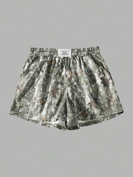 Women's Plain & Camo Print Shorts, Casual Comfy Breathable Shorts for Summer, Ladies Bottoms for Daily Wear
