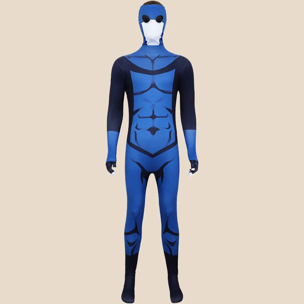 Cosplay Costume Invincible Hero Omniman Jumpsuit Bodysuit Halloween Party Superhero Performance Outfit