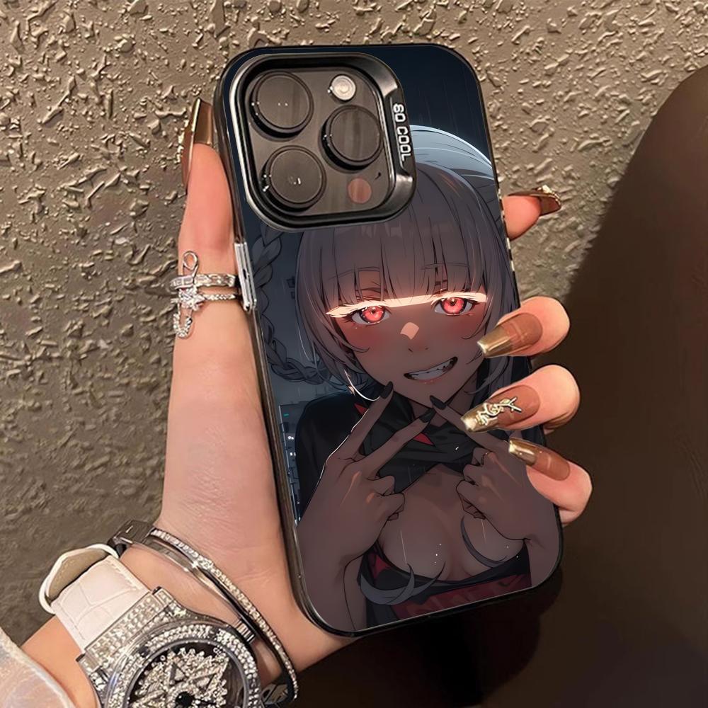 Call Night Nazuna Translucent Mobile Phone Case for iPhone 17 16 15 14 13 12 11 X XR XS Air Pro Max Plus Colorful Cover