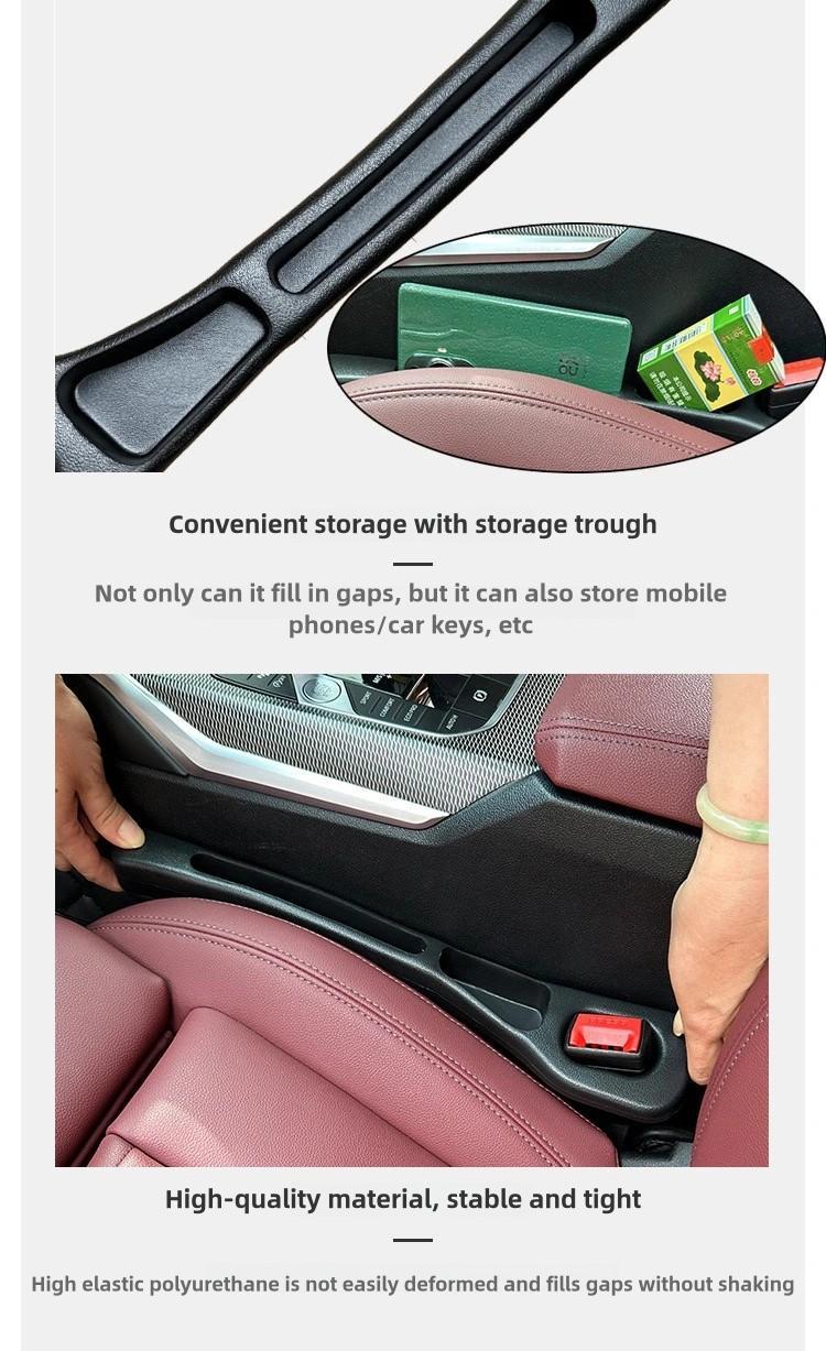 Car Interior Seat Gap Filler - Leak Proof Storage Bag Organizer - Universal Car Interior Accessories - For Storage and Organization - Car Accessories