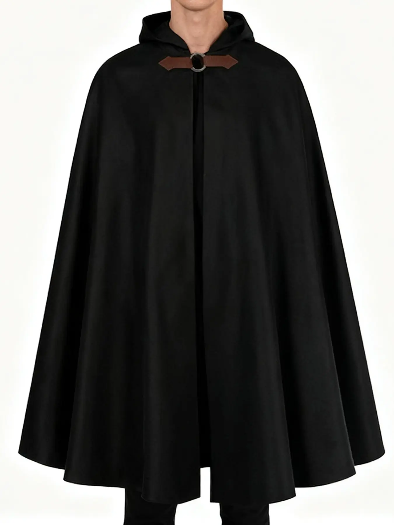 Medieval Retro Hooded Cloak, Wizard Hunter Cape, Halloween Costume, Role Play Theme Party, Gothic Jacket, Christmas Masquerade Dress