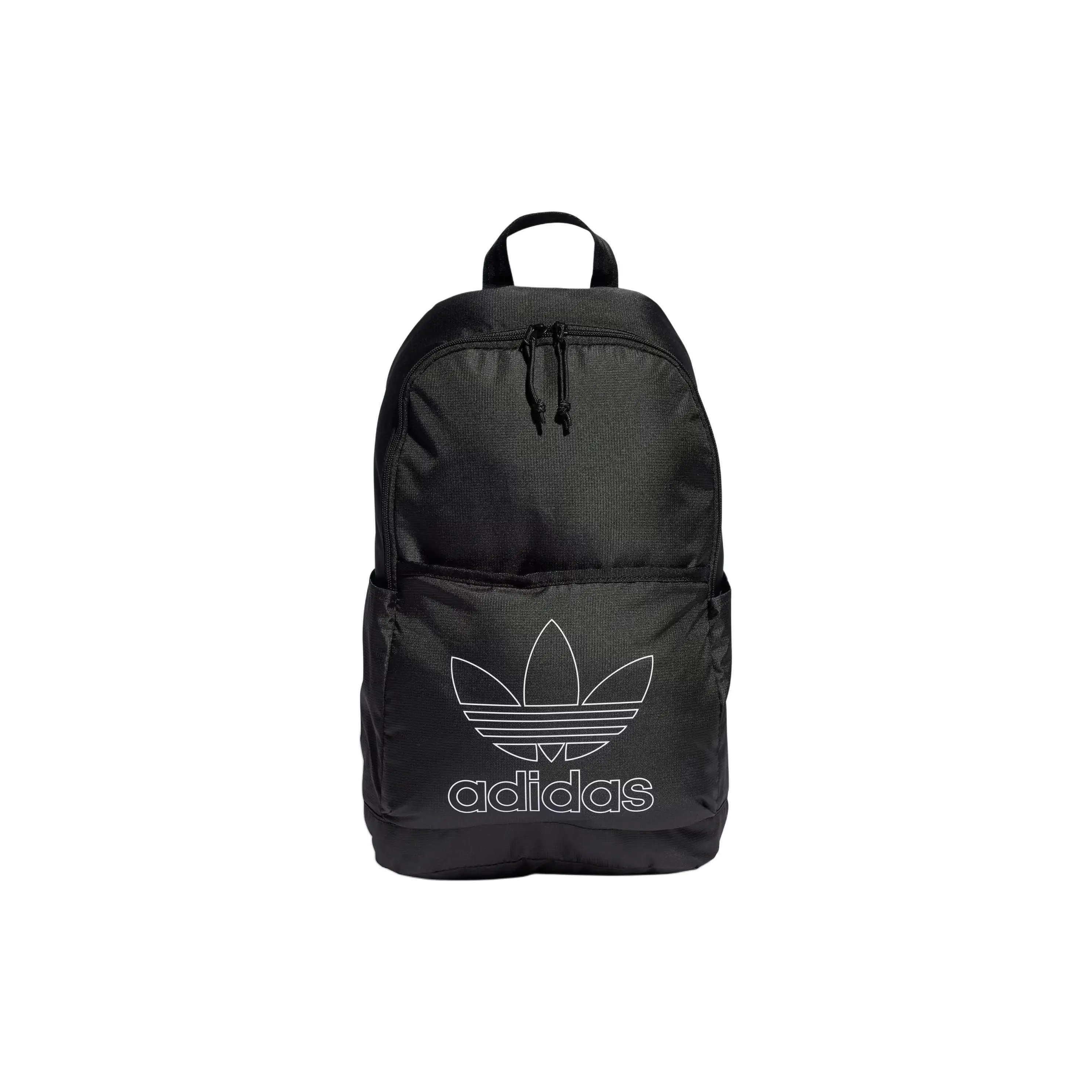 Adidas Originals Recycled Material Backpack for Men and Women – Minimalist Logo Design in Black