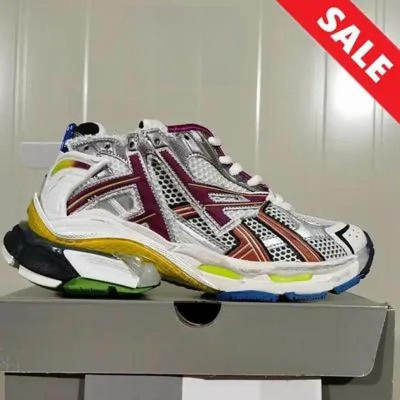 Vintage Distressed Dad Sneakers, Retro Basketball-Inspired Chunky Shoes for Men & Women, Breathable Mesh Casual Athletic Shoes