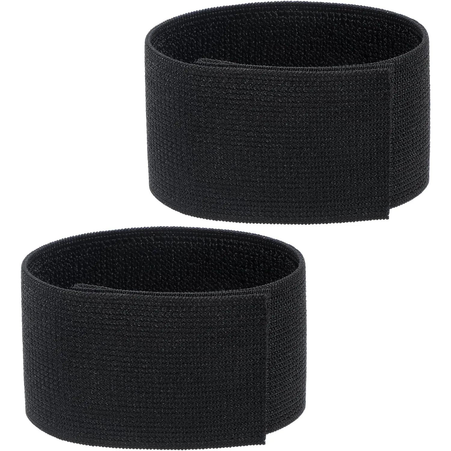 Black Boot Straps, 2 PCS Elastic Polyester Ankle Straps  Cowboy Boots Adjustable Boots Bands Self-adhesive Trousers Blouses Elastic Strap Band with Hook and Loop  Hiking Fishing Hunting