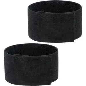 Black Boot Straps, 2 PCS Elastic Polyester Ankle Straps  Cowboy Boots Adjustable Boots Bands Self-adhesive Trousers Blouses Elastic Strap Band with Hook and Loop  Hiking Fishing Hunting New model