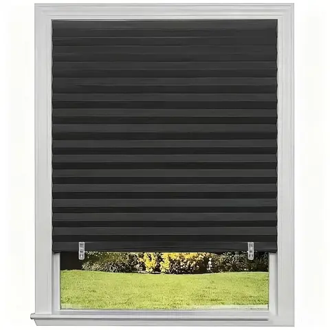 Adjustable Pleated Window‑Shades, Easy‑Installation, Light‑Blocking Privacy Blinds, for Bedroom, Living Room, Bathroom, Multiple Sizes & Colors, Home Decor