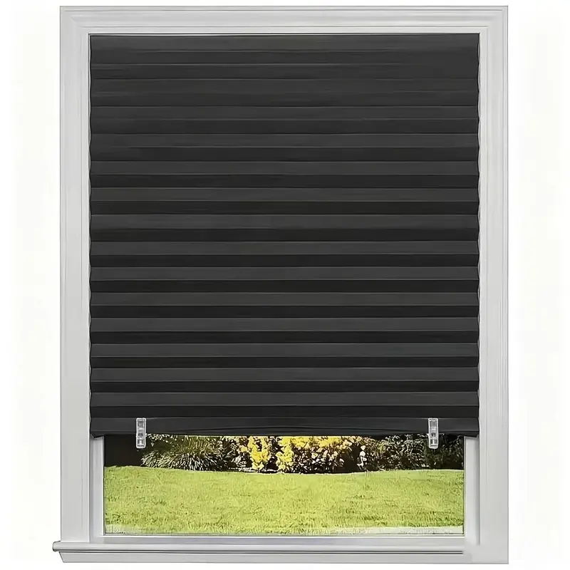 Adjustable Pleated Window‑Shades, Easy‑Installation, Light‑Blocking Privacy Blinds, for Bedroom, Living Room, Bathroom, Multiple Sizes & Colors, Home Decor