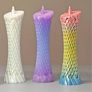 [Guangzhou Tower 'Small Waist'] 3D Printed Landmark Building Model, Luminous Version, Desktop Ornament