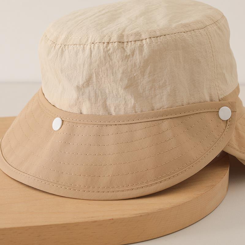 Baby Bucket Hat for Toddler Boys & Girls, Cartoon Wide Brim Sun Hat, Lightweight Quick-Dry Breathable Summer Cap with Adjustable Strap, Soft Sun Protection for Beach, Travel, Park & Outdoor Play