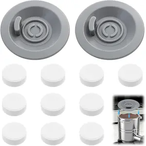 2 Pcs Espresso Cleaning Discs & 10 Pcs Cleaning Tablets Compatible with Ninja Luxe Cafe & Breville Espresso Machines, Espresso Backflush Disc Tablets for ES870XL/BES878BSS/BES880/BES840XL/BES810BSS