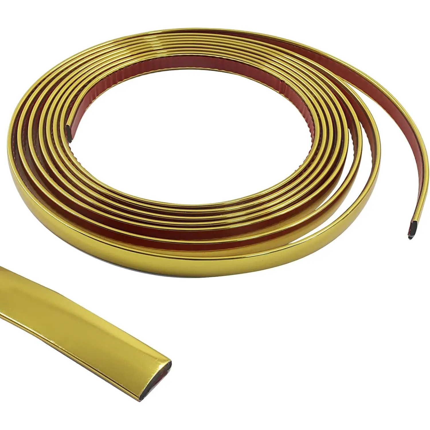 9.8 Ft Peel and Stick Trim, Vinyl Molding Trim Self Adhesive,  | for Wall Tile Edges Borders Window Frames Backsplash Tiles