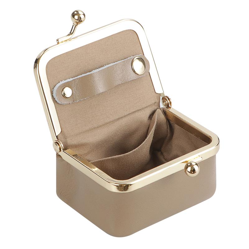 Big Size, Royal Bagger Genuine Leather Mini Jewelry Box, Ring & Necklace Storage, Retro Coin Purse with Kiss Lock for Women 4894 Big Size, Royal Bagger Genuine Leather Mini Jewelry Box, Ring & Necklace Storage, Retro Coin Purse with Kiss Lock for Women 4894