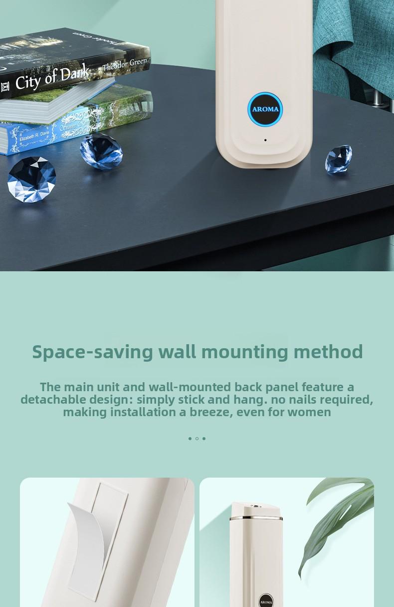 Automatic Aromatherapy Diffuser - Rechargeable Essential Oil Sprayer Suitable for Home, Hotel, Car, and Bathroom, Long-lasting Fragrance Air Freshener# Aromatherapy Diffuser herbal diffuser sterno potpourri bakhoor herbal diffuser sticks diffuser