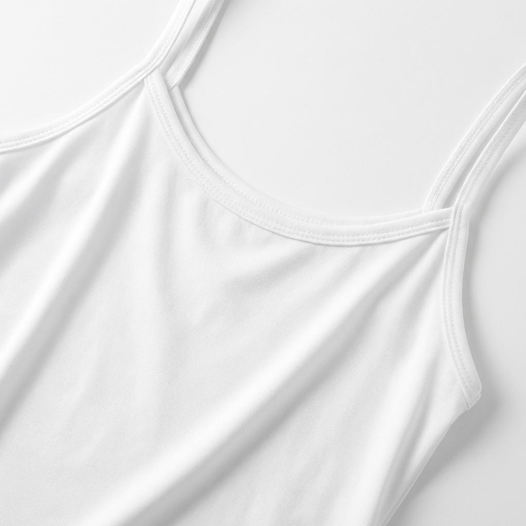 Women's Basic Black & White Slim Fit Cami Tank Top