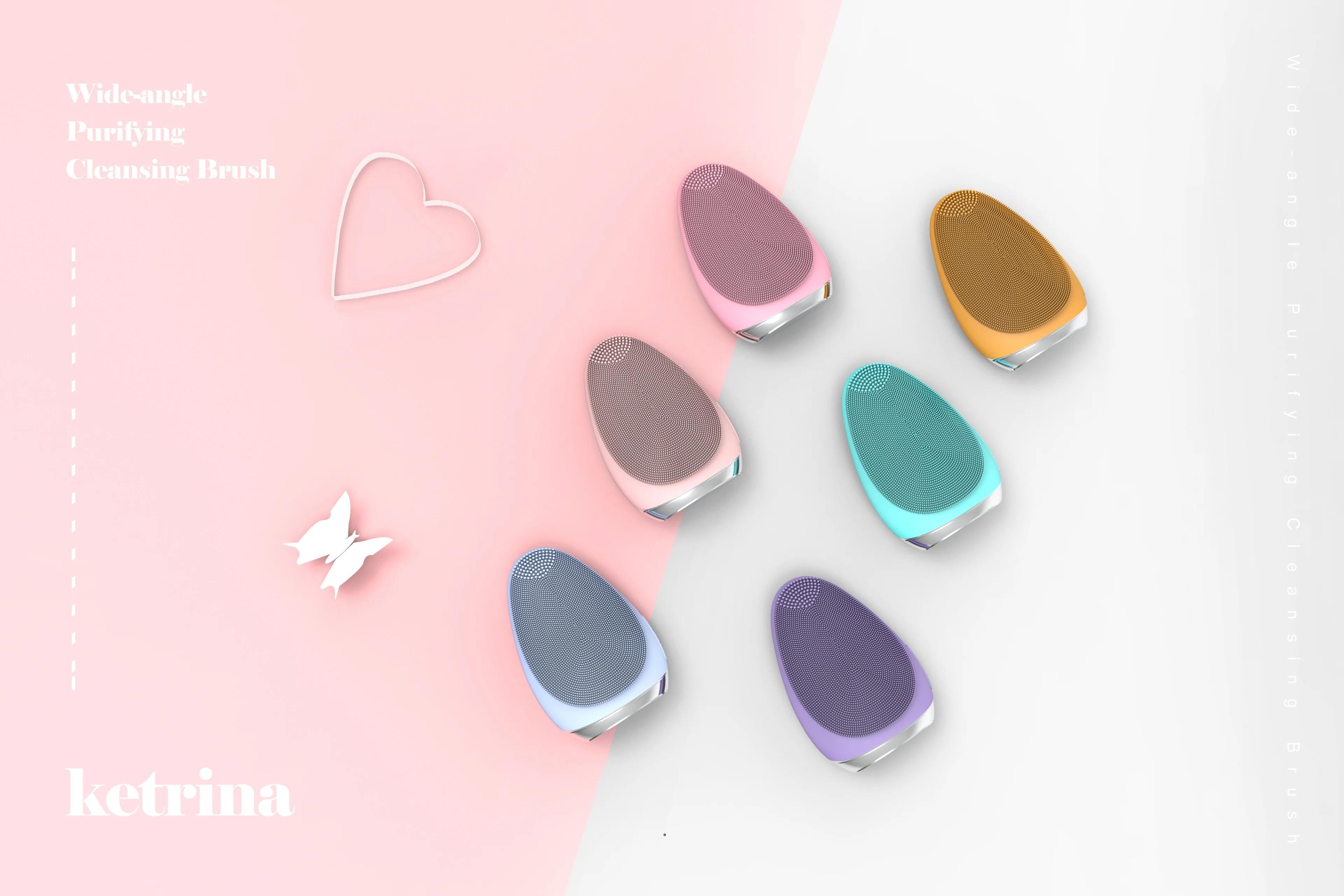 Face Cleaner Home Products Mini Black Hot Selling Facial Cleansing Brush Silicone Face Cleaner Home Products Mini Black Hot Selling Facial Cleansing Brush Silicone