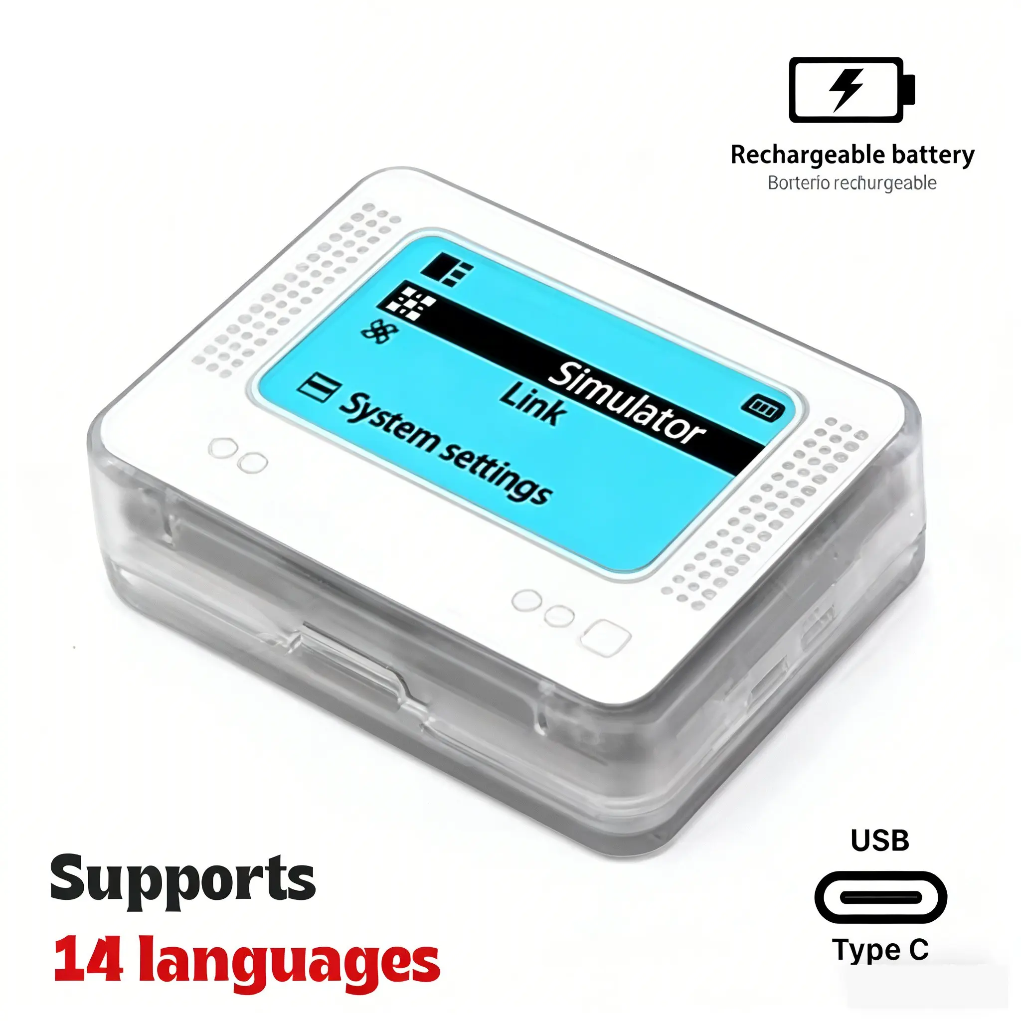 Allmiibo Chargeable Intelligent Emulator Bluetooth Universal Writer for Switch & Wiiu Console Gaming Accessories