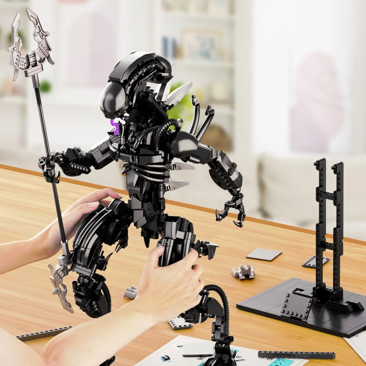 Yc241 Mechanical Model Building Blocks, Educational Puzzle Toy for Boys, Creative Assembly Gift, Trendy Model Kit for Kids