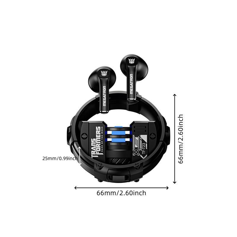 TRANSFORMERS TF-T23 Wireless Headphones, Half In-ear Earphone with