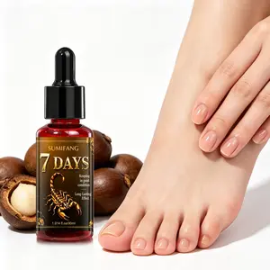 SUMIFANG Scorpion Venom Long-Lasting Essence Oil - A deep moisturizing and skin-softening elixir, suitable for face, body, and nail cuticles, 30ml, after showering skincare routine.