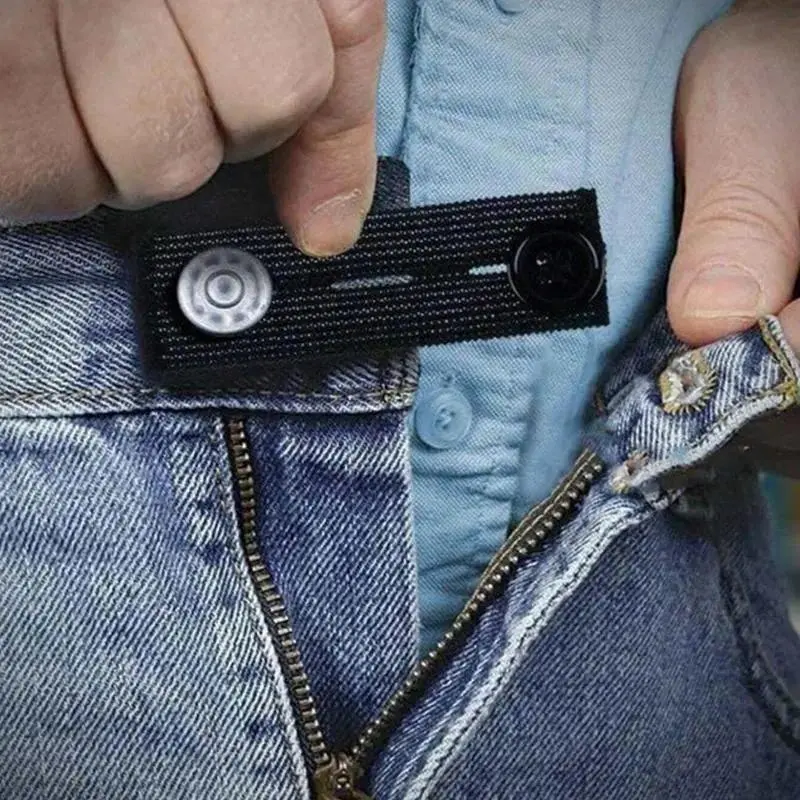 Waist Extender Button, 6pcs Elastic Waistband Extender Button, Pants Extender Button for Women Men