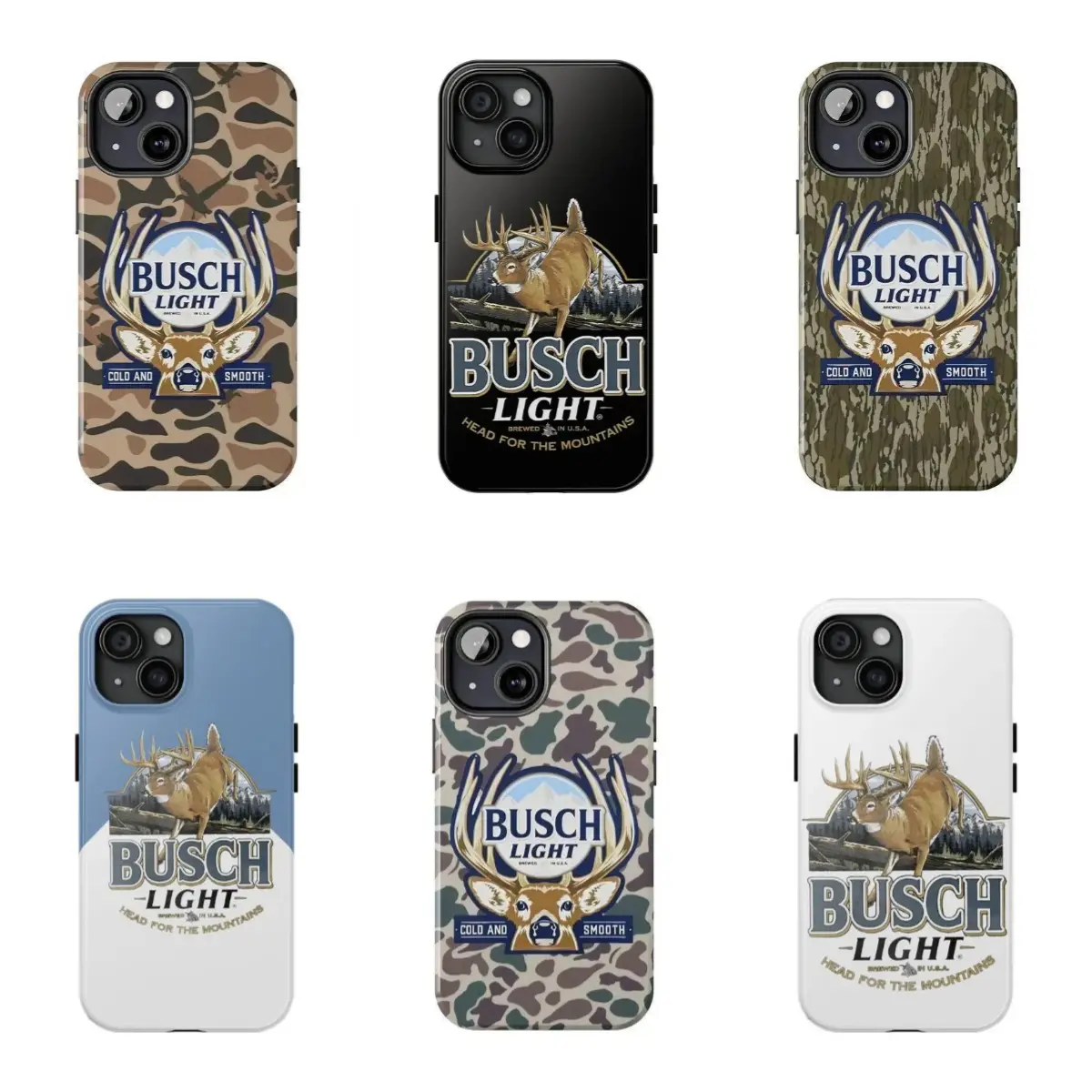 Busch Light Deer phone case, Busch Light Brewed for Hunting, Busch Light Beer phone Cases For iPhone 12-17 Promax Pro Plus & Samsung Galaxy S22-S26 Ultra Plus,Perfect for Her/Him fashionable gift